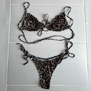 Cheetah Print Bikini